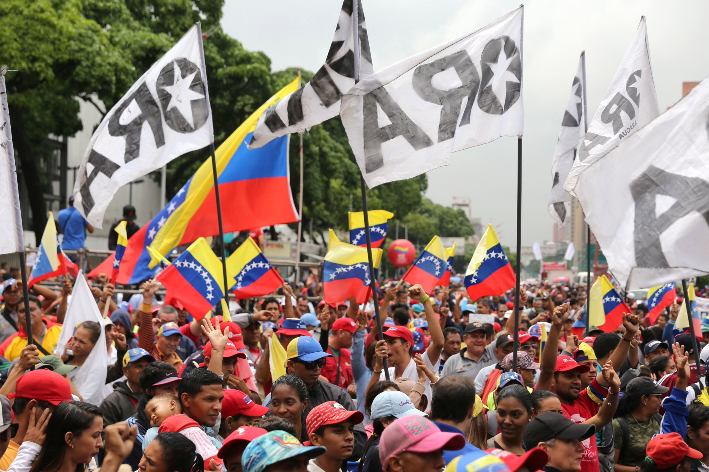Clamor de paz en el pueblo revolucionario de Venezuela.
