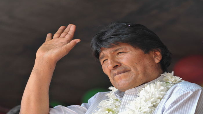 Morales manifestó su admiración por el presidente saliente, Rafael Correa, a través de su cuenta en Twitter.