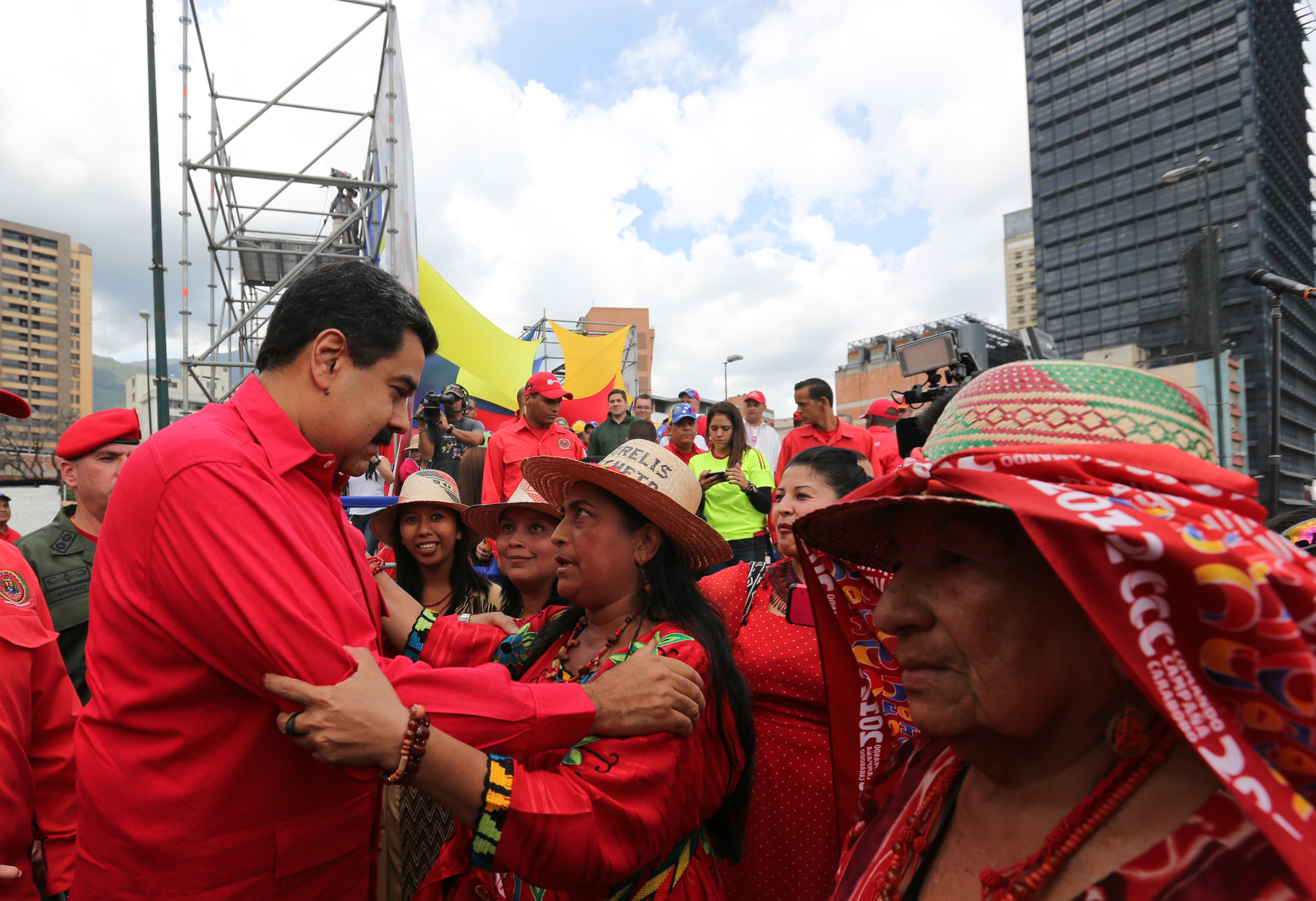 Los indígenas realizaran actividades en la Plaza de la Resistencia Indígena, en Plaza Venezuela.