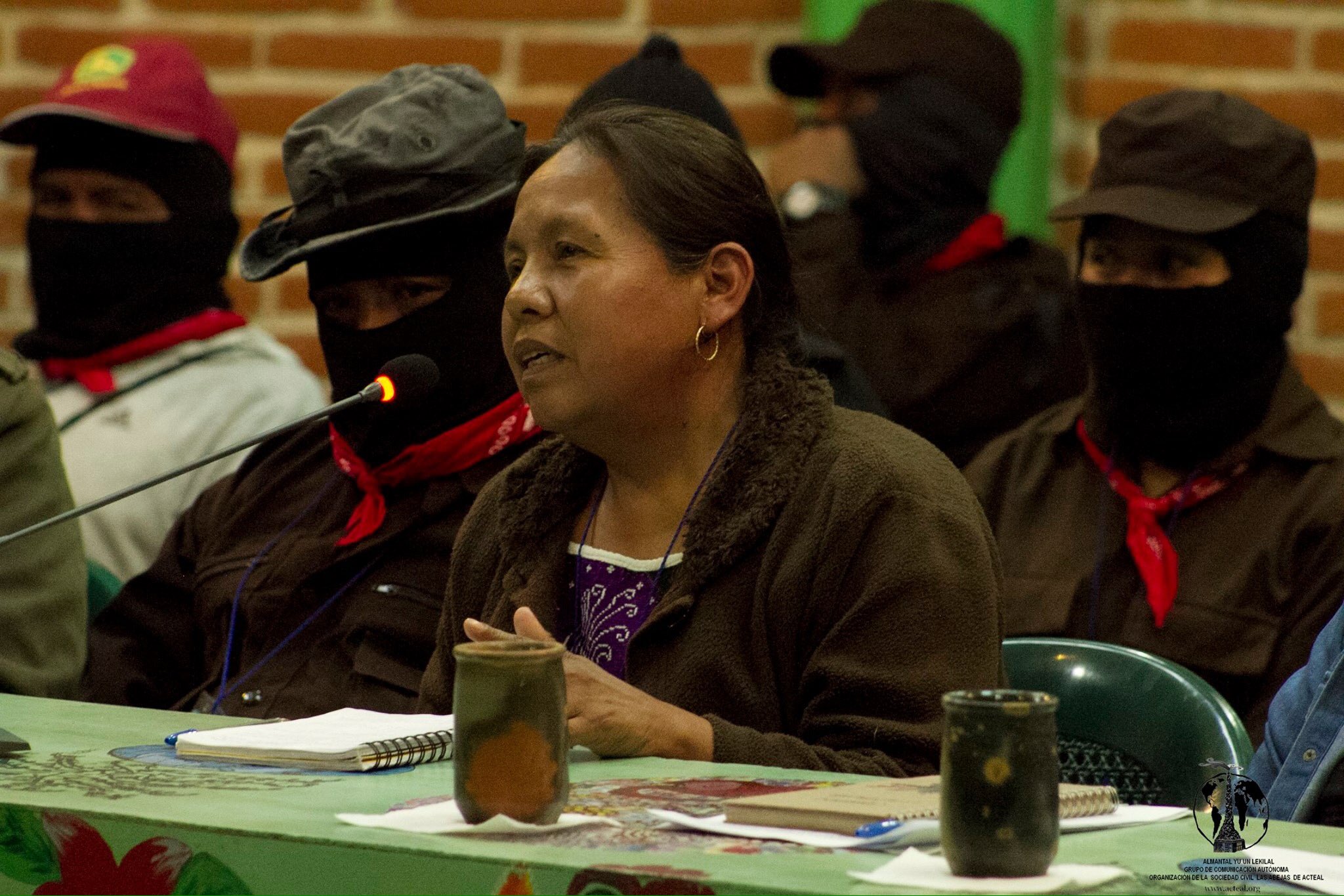 La vocera Patricio Martínez recibió el respaldo de 58 etnias indígenas de México