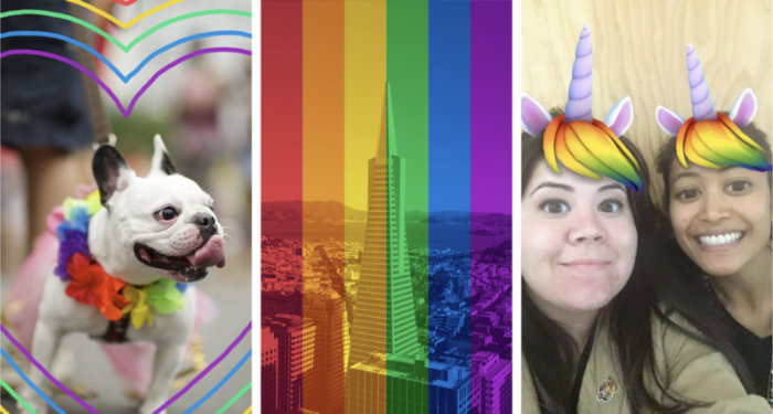 La red social celebra el mes del Orgullo LGBT con nuevas reacciones, stickers y filtros.