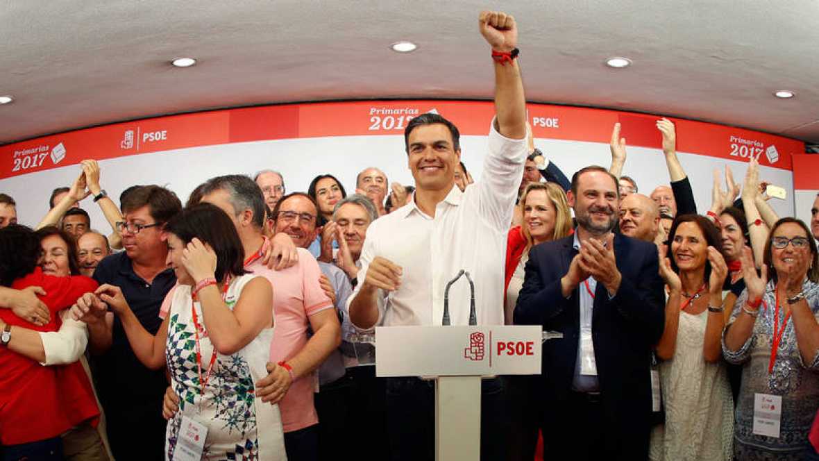 El líder socialista Pedro Sánchez  dijo que el nuevo PSOE estará 
