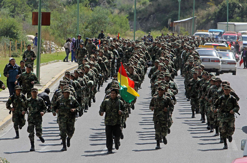 Bolivia no acudirá a ejercicios militares con participación estadounidense.