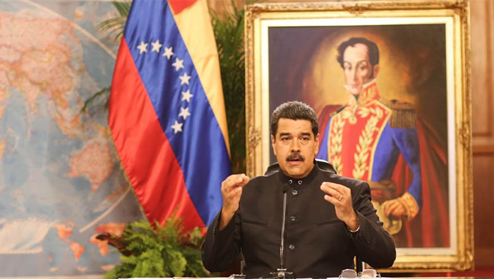 Nicolás Maduro denunció a la oposición violenta en Venezuela, similar a los grupos terroristas que han destruido a países como Siria, Libia, Iraq.