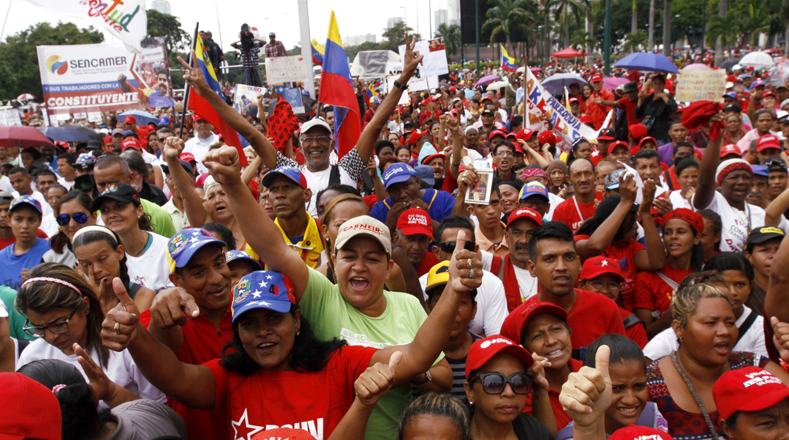 En otros estados del país como Aragua, Carabobo, Cojedes y Yaracuy también el pueblo venezolano se moviliza.