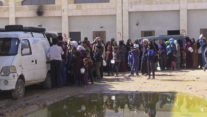 Acnur asistirá a los sirios en la rehabilitación de infraestructuras básicas y servicios esenciales.