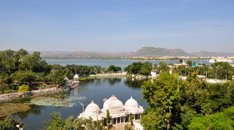 El Palacio del Lago, en la India, es considerado uno de los ecosistemas más protegidos de la India.