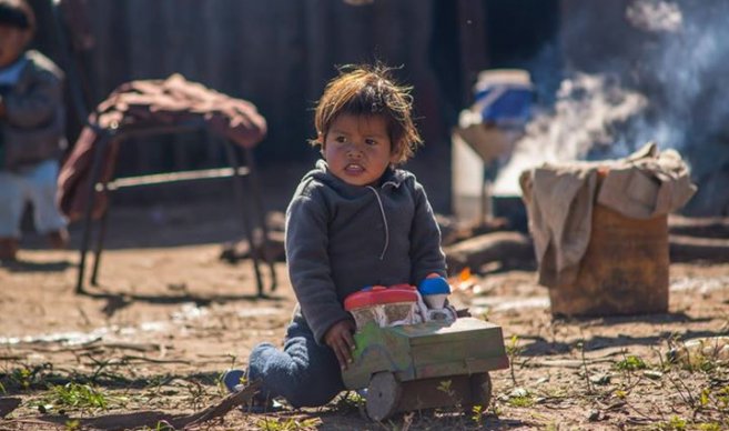 En Paraguay cerca de 600 000 niños viven en situación de pobreza.