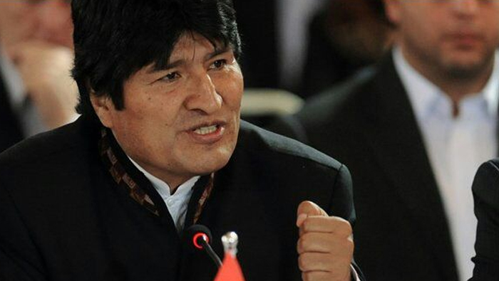 Evo Morales aseguró que en las guerras gana el imperio y pierden los pueblos.