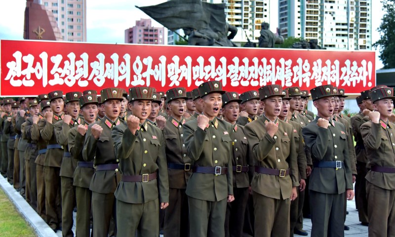 Autoridades norcoreanos aseguran que la población está molesta por las amenazas de EE.UU. contra su nación.