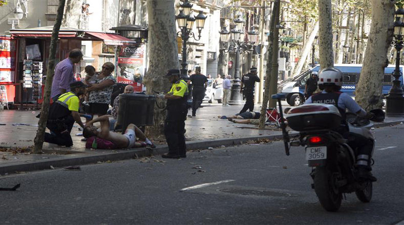 Autoridades policiales españolas confirmaron que no se trató de un accidente, sino de un ataque terrorista.