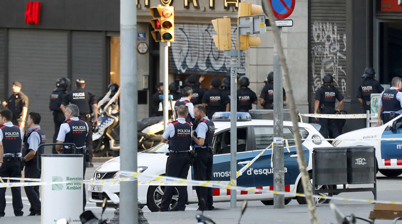 Gobierno catalán condenó el atentado terroristas