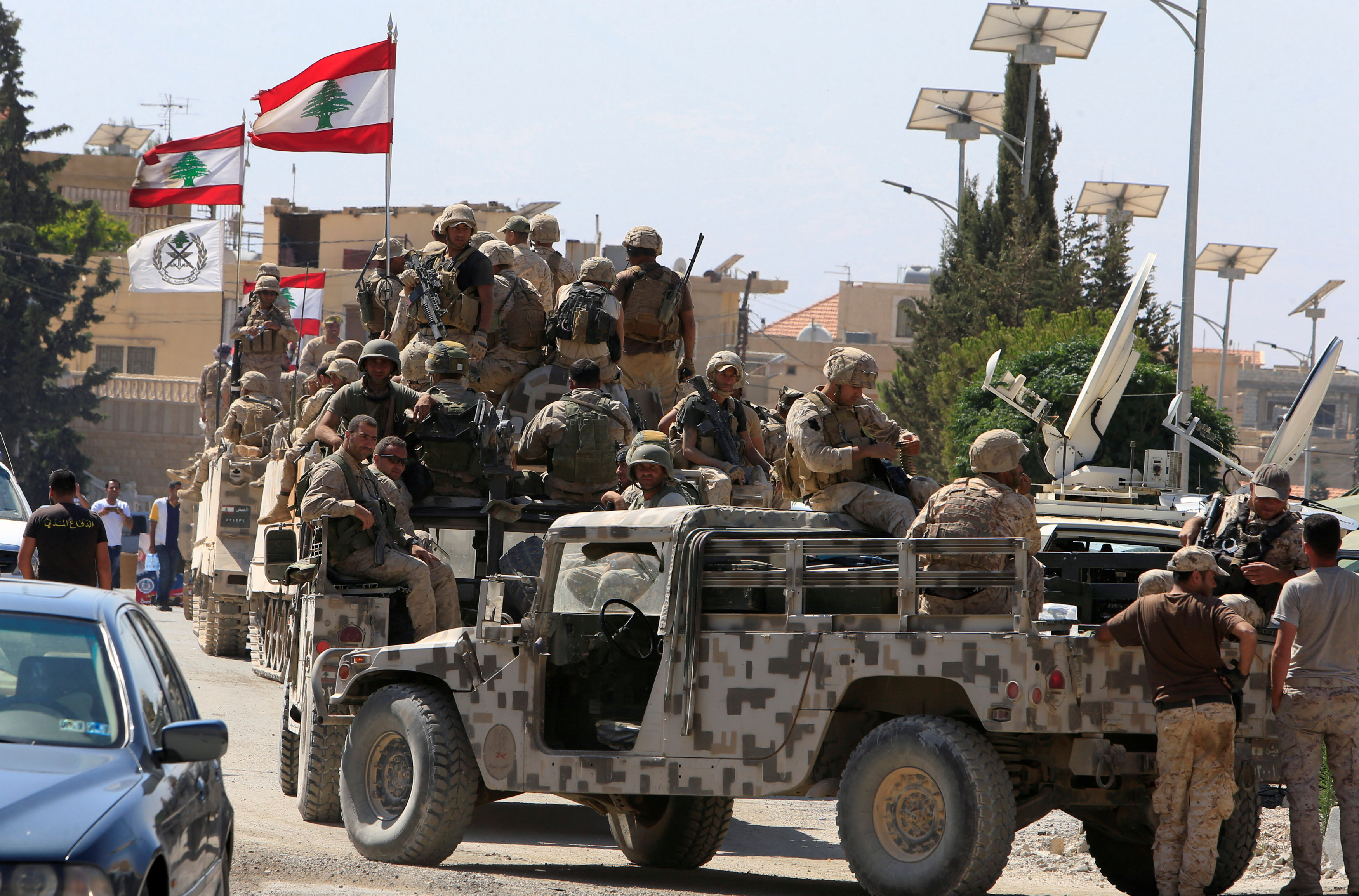 El pasado 19 de agosto el los militares libaneses iniciaron la etapa ofensiva para eliminar de su territorio a los terroristas.