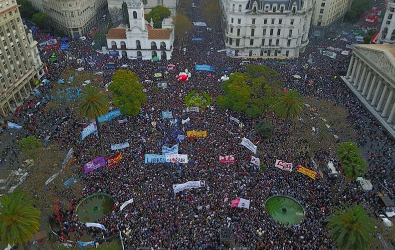 Argentina: 250 mil personas exigieron aparición con vida de Santiago Maldonado y castigo a los culpables