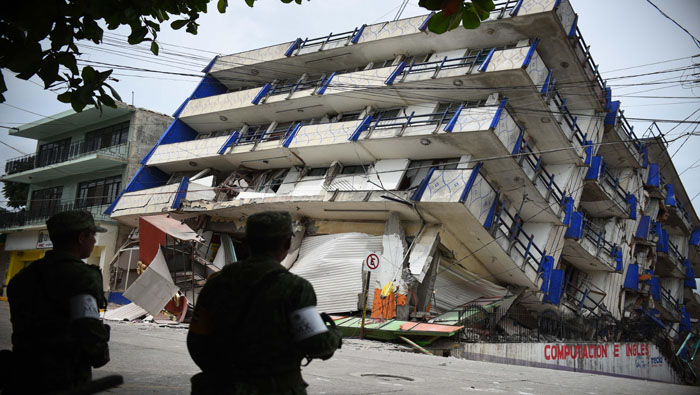 Los daños causados por el terremoto en México