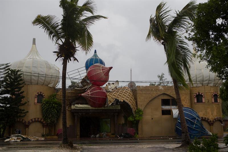Varios hoteles de Punta Cana han tenido daños menores por el huracán María.