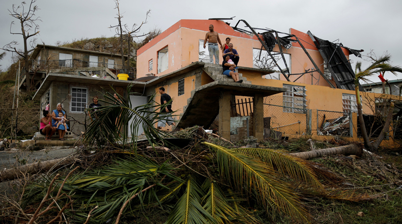 María ha sido la mayor catástrofe para Puerto Rico, según el gobernador Ricardo Rosselló, que dejó al menos 10 muertos y unas 15.000 personas en refugios.
