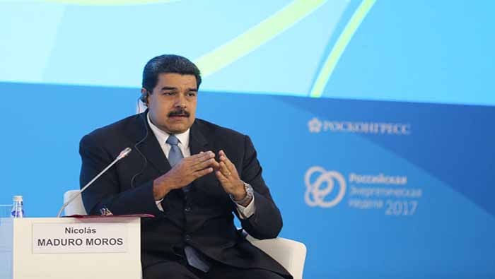 El mandatario venezolano participó en la VI Cumbre Mundial de la Energía, realizada en Moscú.