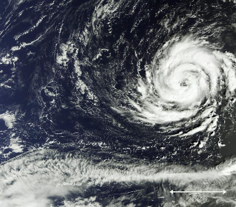 Ofelia es el décimo huracán en el Atlántico.