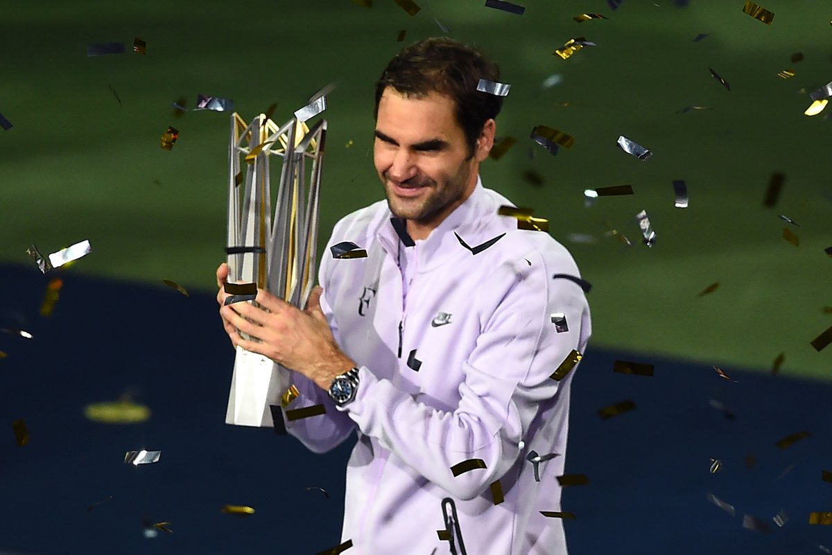 Federer en el duelo se mostró superior a Nadal, mientras tanto el balance se ubica hasta los momentos en 23-15 a favor del español.