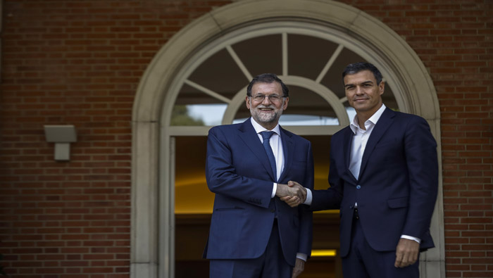 Rajoy (i) y Sánchez se han reunido con asiduidad por la situación en Cataluña.