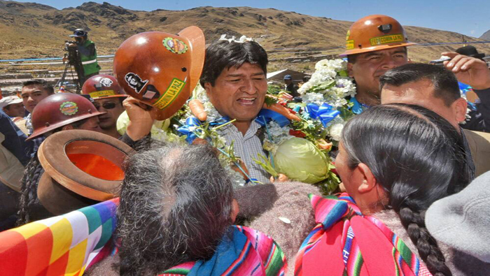 Morales, quien cuenta con el apoyo de las organizaciones sociales del país, espera postularse nuevamente como presidente de Bolivia por cuarta vez.