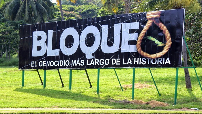Catalogado como el más largo en la historia de la humanidad, el bloqueo afecta toda forma de desarrollo del pueblo cubano.