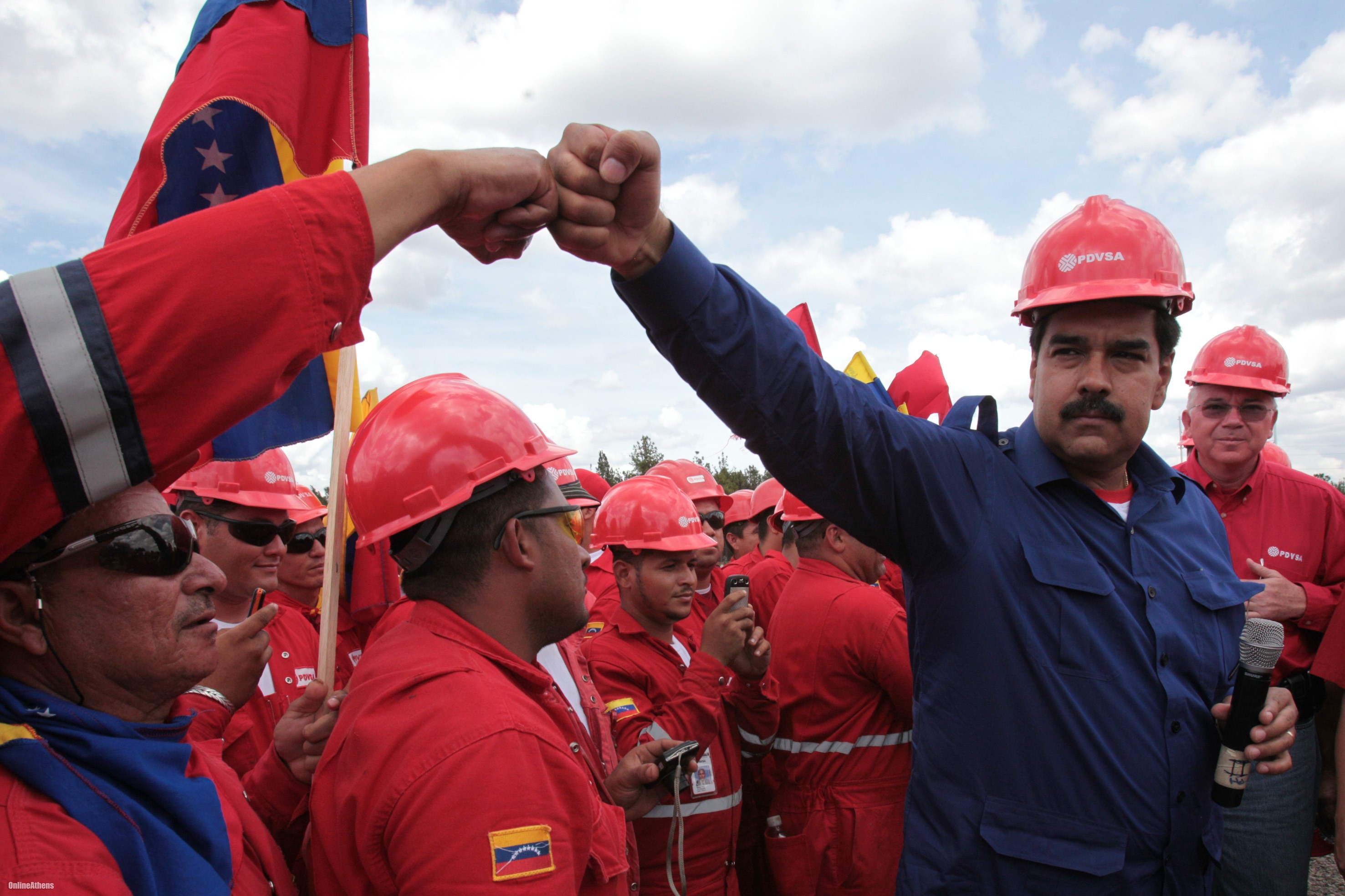 El presidente Maduro ha denunciado que la oposición venezolana impulsa el bloqueo económico. 