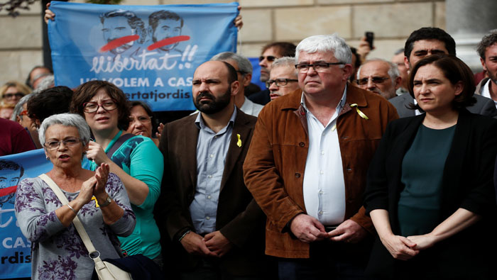 El vicepresidente del Parlamento Catalán instó a los ciudadanos a respaldar la propuesta unitaria independentista.