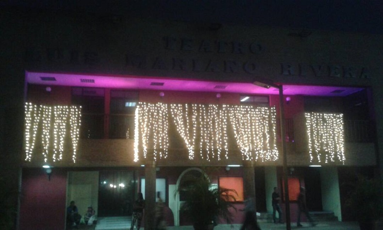 El Teatro de Luis Mariano Rivera, en el estado Sucre, dijo #NoMásViolenciaContraLasMujeres.