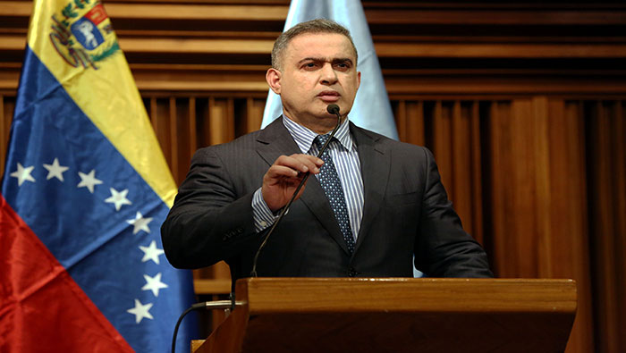 El fiscal venezolano dio detalles de la detención de miembros de la alta gerencia de Citgo.