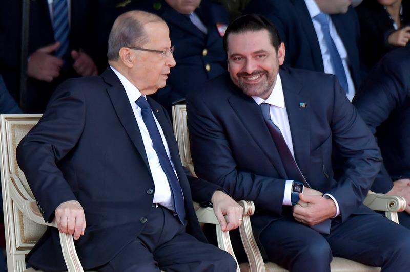 Hariri afirmó que reconsideró su dimisión para dar paso al diálogo.