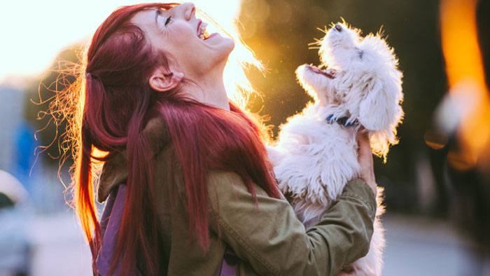 Los perros se sienten atraídos por las expresiones alegres y por los rostros humanos sonrientes, debido a la oxitocina.