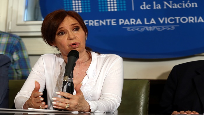Organizaciones y partidos argentinos también denunciaron el atropello contra los derechos de la senadora.