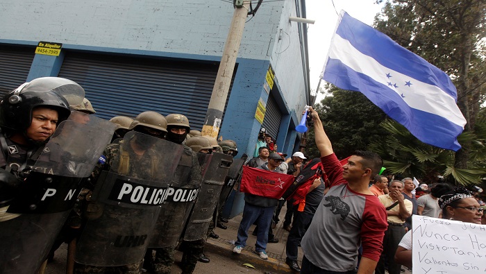 Honduras resiste, contra el fraude y la represión