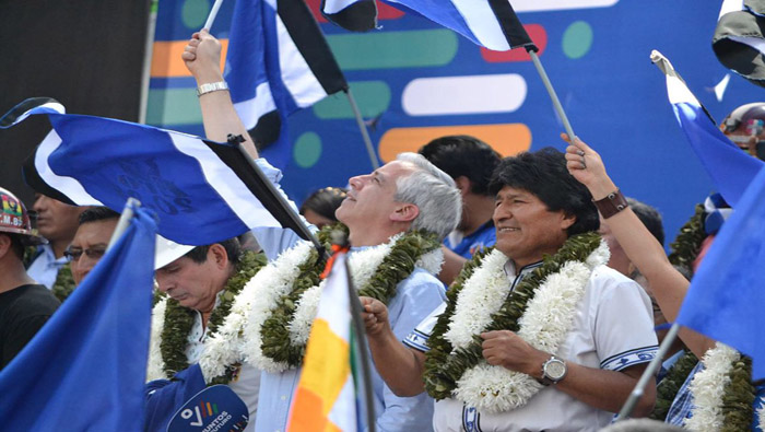 Evo Morales será abanderado por el partido Movimiento al Socialismo (MAS) en las próximas elecciones.