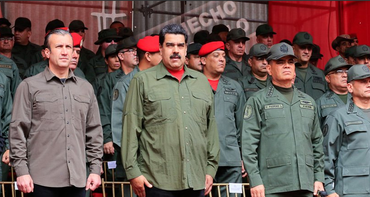 Maduro destacó que Venezuela hizo frente a la violencia que vivió el país suramericano durante este año.