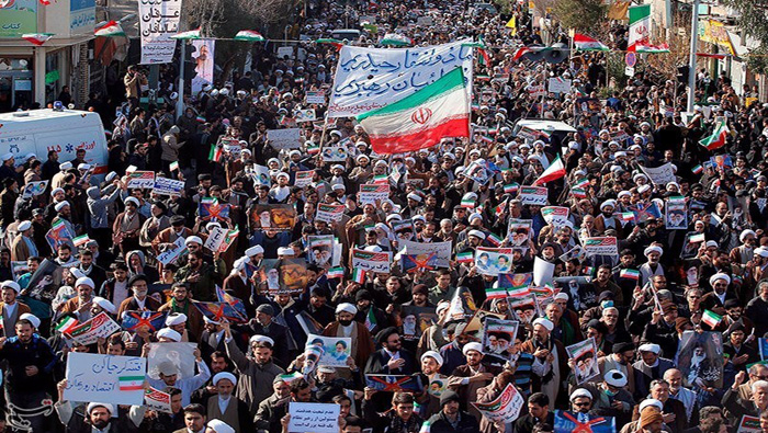 El miércoles 3 de enero fue uno de los tantos días en que el pueblo iraní acudió a las calles para rechazar los actos de violencia.