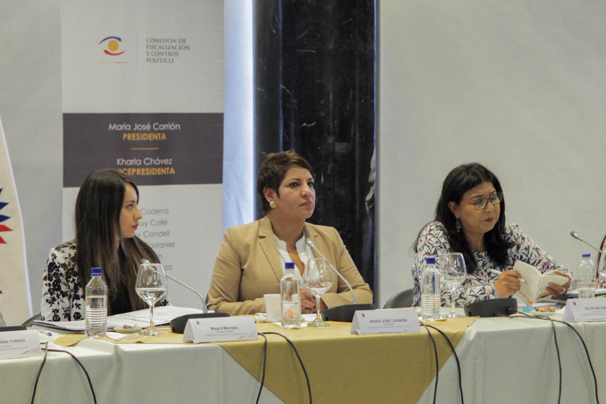 Para la presidenta de la comisión ecuatoriana, el órgano ya no tiene competencias para avanzar en el proceso.