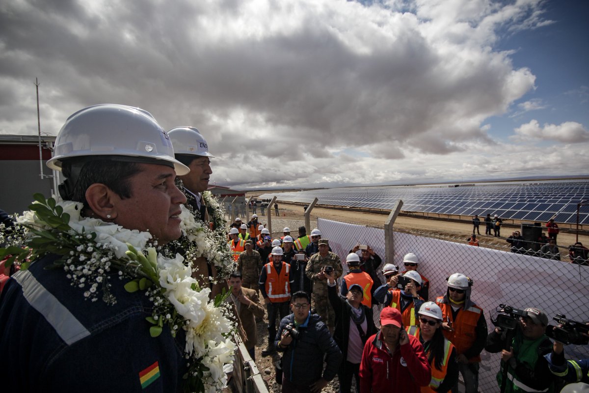 Bolivia posee 73 millones de toneladas métricas de carbonato de litio de todo el mundo.