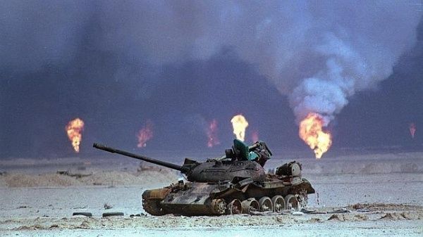 Resultado de imagen de guerra del golfo 1991