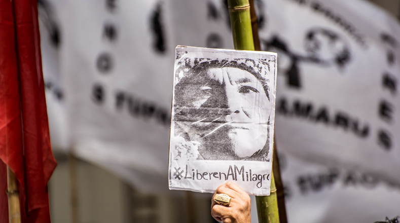 Milagro Sala fue detenida el 16 de enero de 2016 en su residencia ubicada en la capital de la provincia de Jujuy tras un allanamiento.