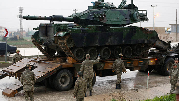 El Estado Mayor turco ordenó poner las tropas en estado de alerta máxima para el comienzo de una posible operación en Afrin.