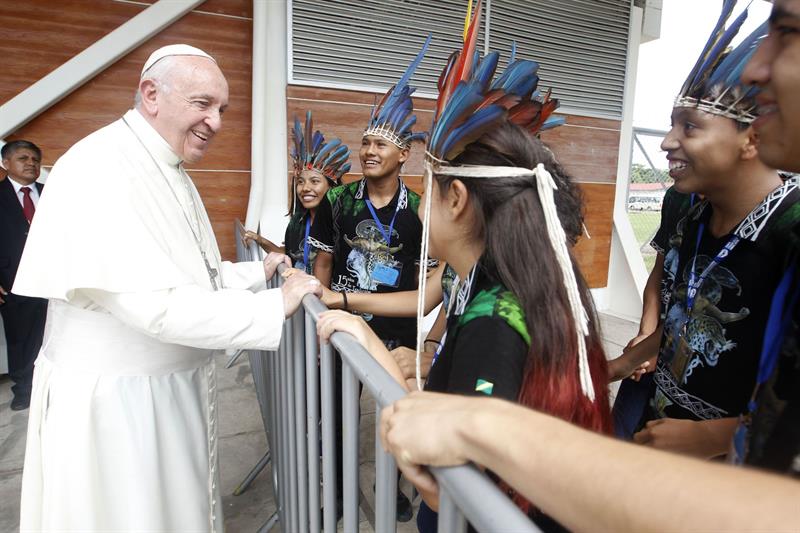 Se trata de la primera visita del papa a Perú.