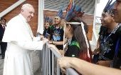 Se trata de la primera visita del papa a Perú.