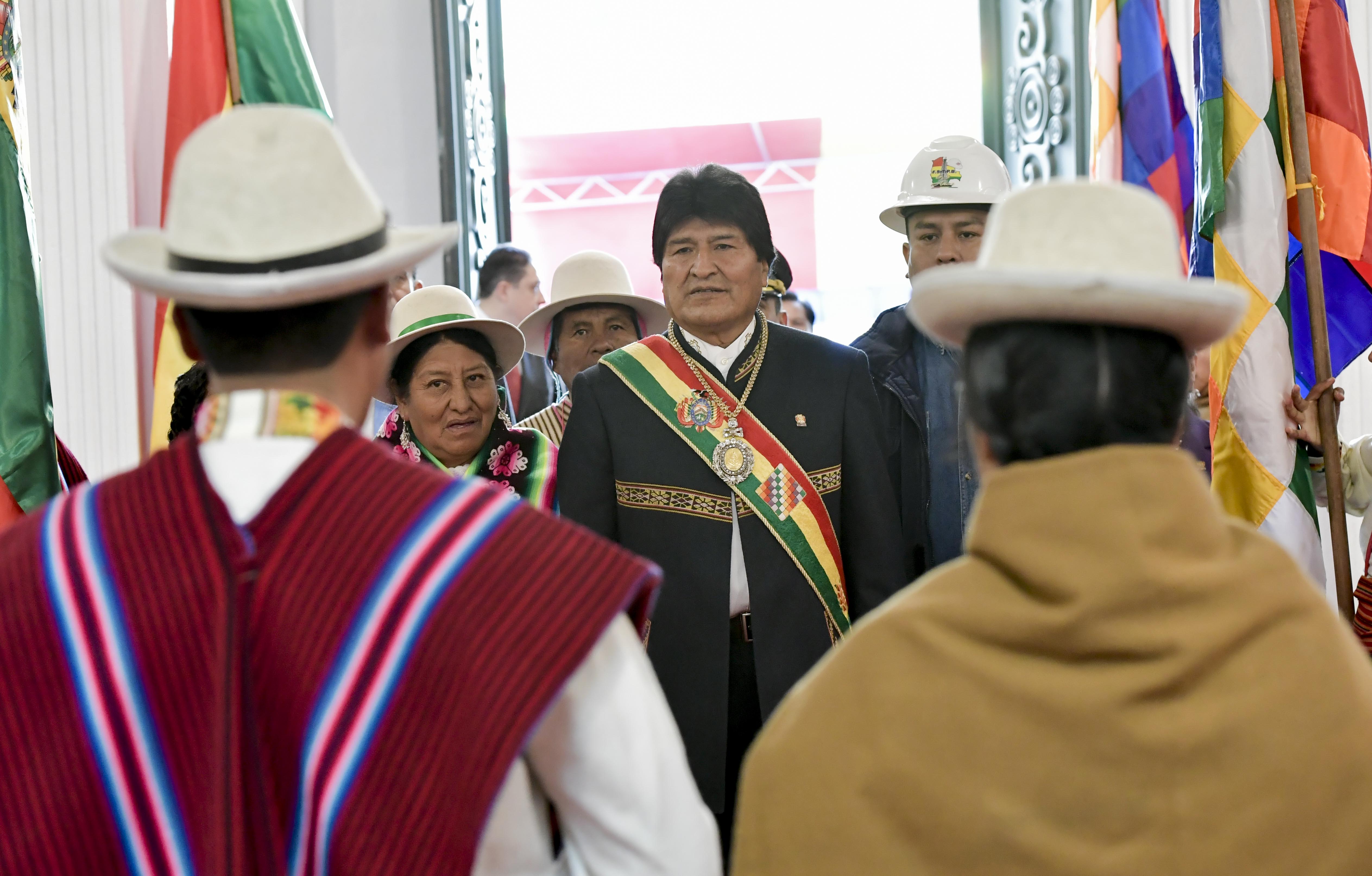 Evo Morales ha consolidado el derecho de los pueblos indígenas