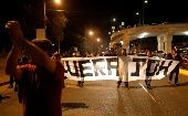 La oposición hondureña convocó a una manifestación este sábado en las afueras del Estadio Nacional.
