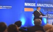 El presidente Nikos Anastasiadis avanza a la segunda vuelta de las elecciones presidenciales, en busca de la reelección.