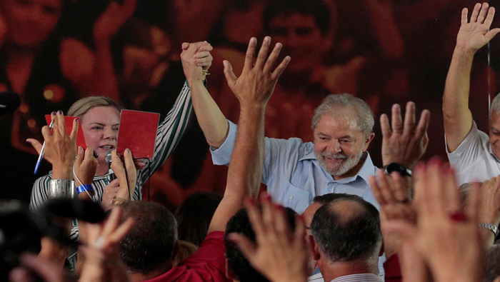 El expresidente Lula aseguró que no lo quieren como candidato presidencial porque, mientras más lo acusan, 