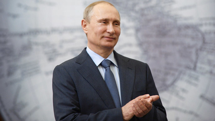 El presidente Putin declaró de manera distendida que considera 